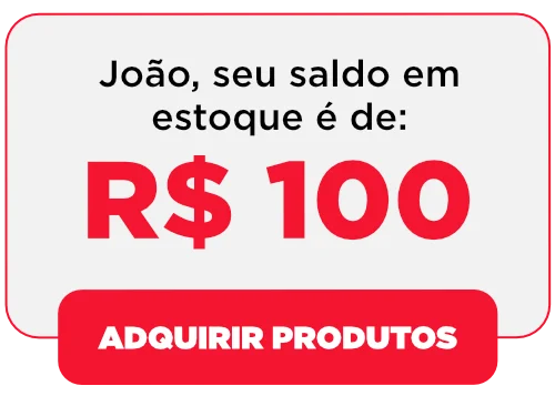 Adquiriu R$ 100